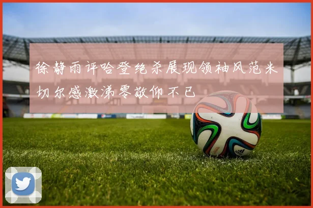 徐静雨评哈登绝杀展现领袖风范米切尔感激涕零敬仰不已