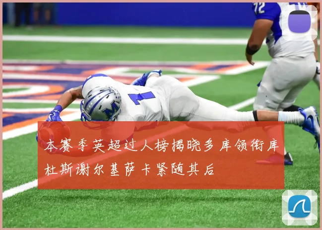 本赛季英超过人榜揭晓多库领衔库杜斯谢尔基萨卡紧随其后