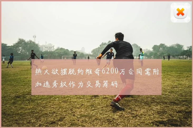 热火欲摆脱约维奇6200万合同需附加选秀权作为交易筹码